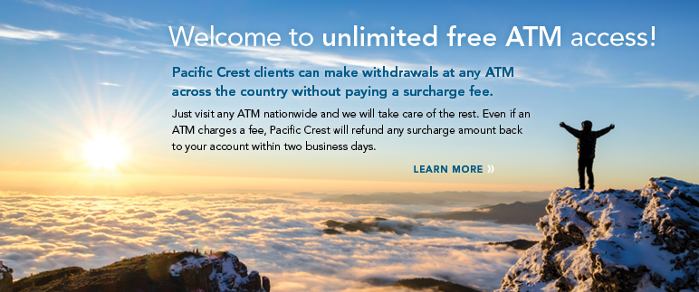 Welcome to unlimited free ATM access